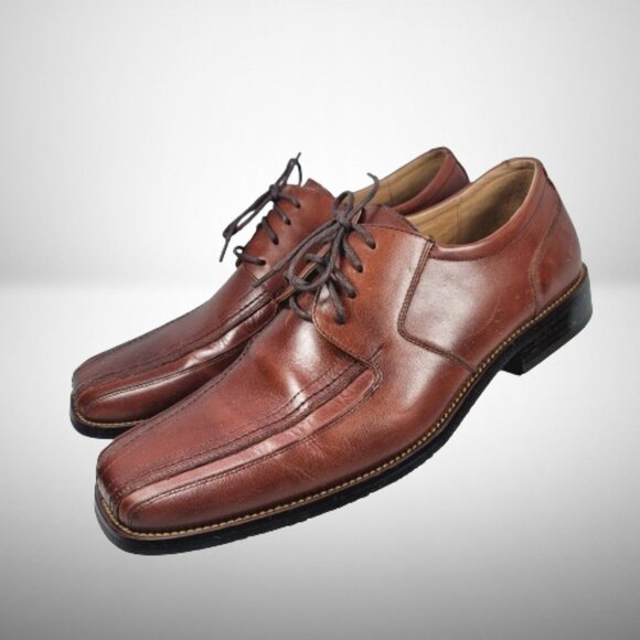 Stacy Adams Men's Size 10 Oxford Lace Up Dress Shoes Corrado Leather - Picture 5 of 12